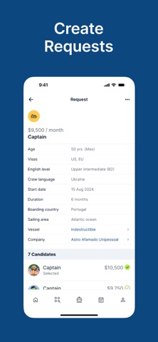 Crewwwing – work at sea screenshot