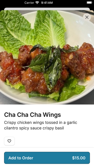 App screenshot