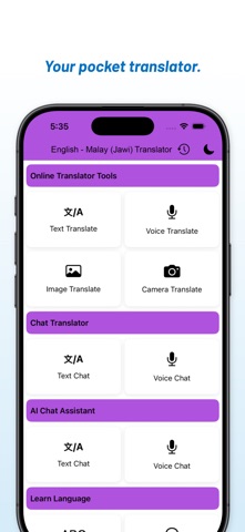 Eng - Malay (Jawi) Translator screenshot