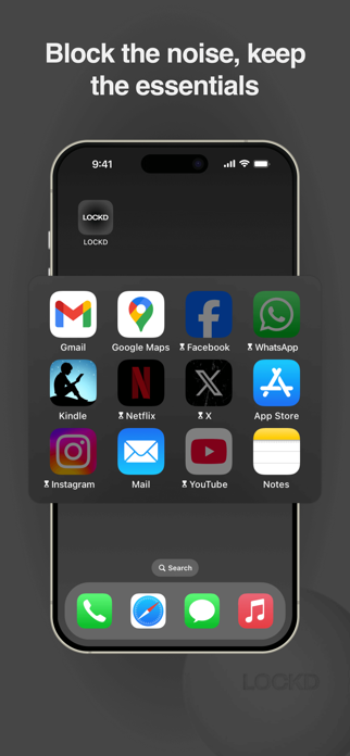LOCKD - Block Distractions Screenshot 4 of 7