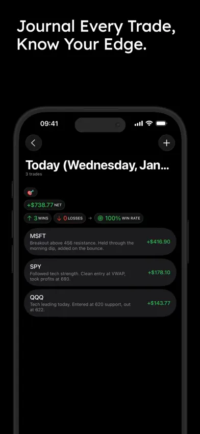 Trading Journal Proloca screenshot 2