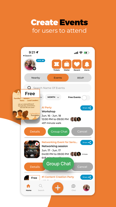 GoSayHELLO - Networking Nearby Screenshot 4 of 10