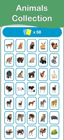 Animals Cards : Learn English iPhone screenshot