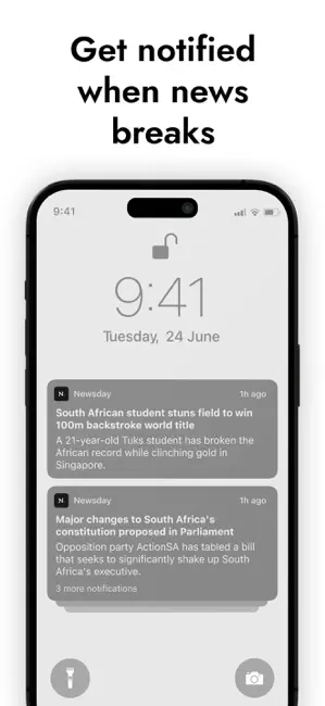 Newsday: SA Breaking News iPhone screenshot 3