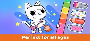Cute Dollhouse Coloring Book screenshot 3