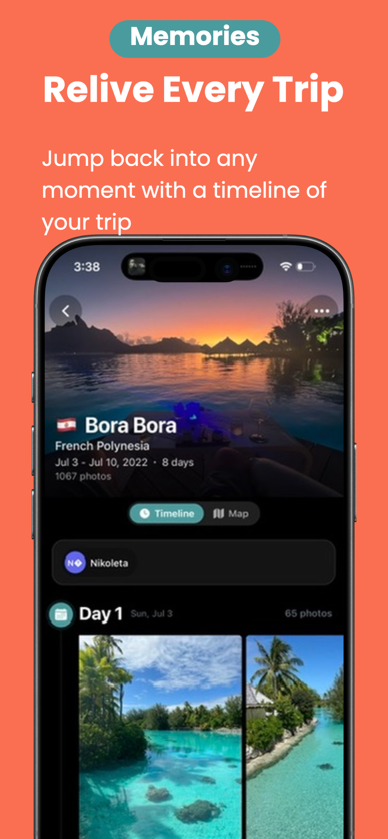 TripTrace - Travel Tracker