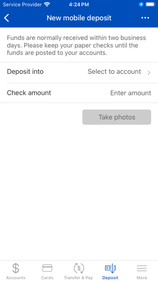 Hamlin Bank Mobile Banking Screenshot