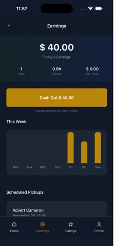 Odin Rideshare Driver screenshot