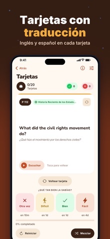 Prepfield Ciudadanía Americana screenshot 4