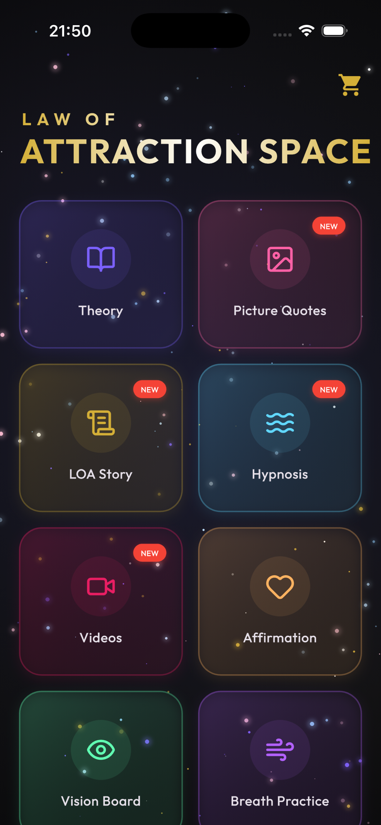 Law of Attraction Space screenshot 5