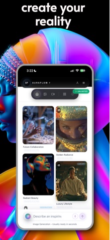 AuraFlow screenshot