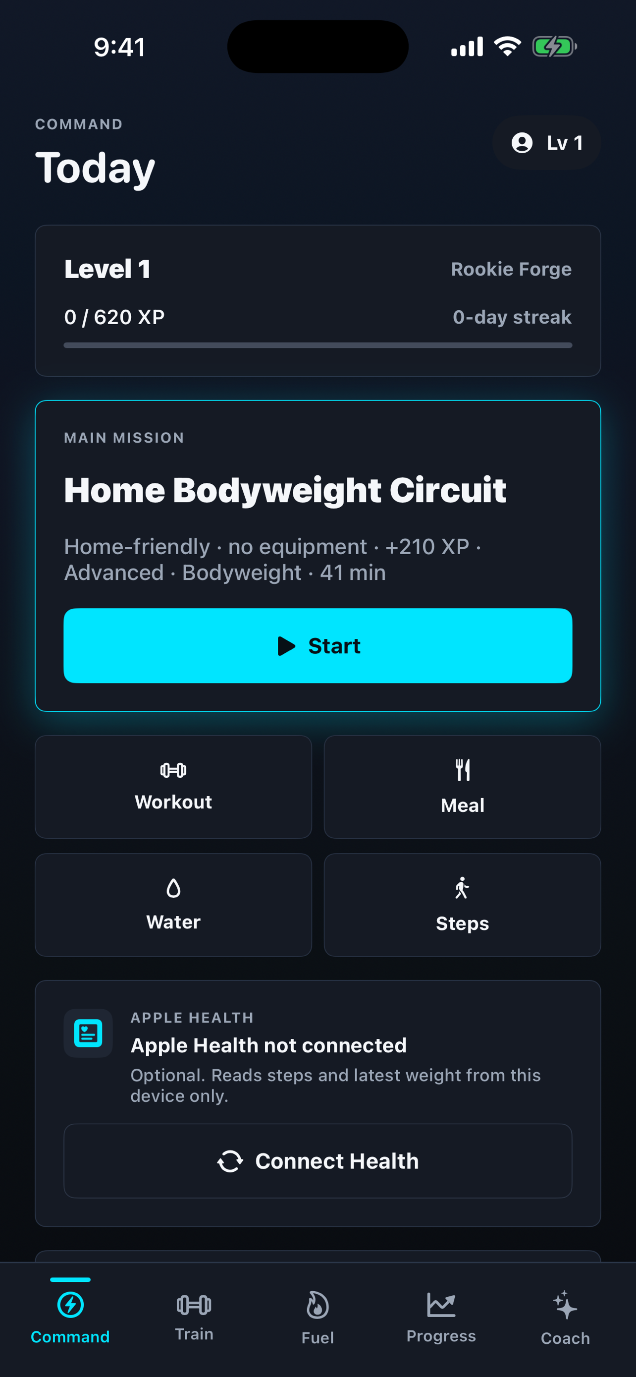 ForgeFit: Fitness RPG