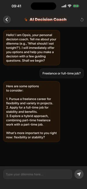 Optio: AI Decision Maker Wheel screenshot 4