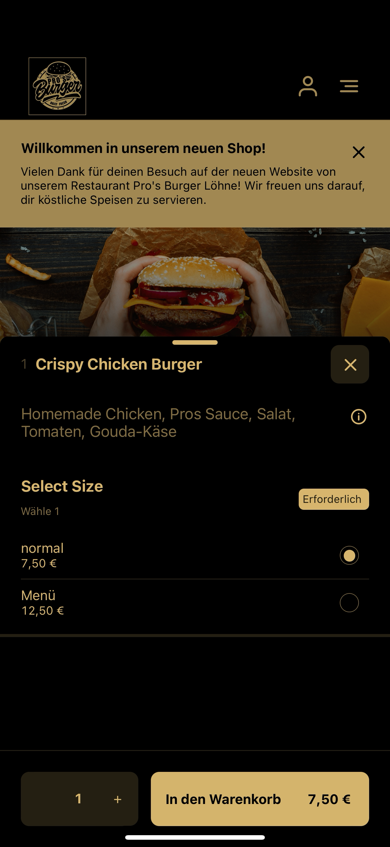 Pros Burger Löhne screenshot 4