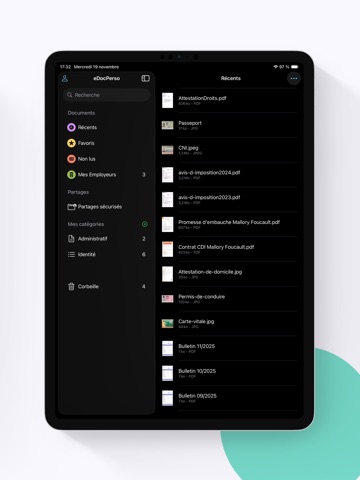 eDocPerso App Store preview screenshot 12
