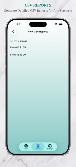 Retirement Estimator Screenshot 8 of 10