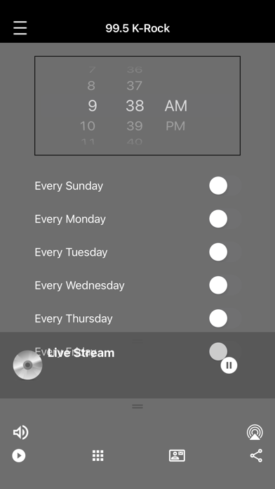 WNGE 99.5 KRock iPhone screenshot 4 - Entertainment app
