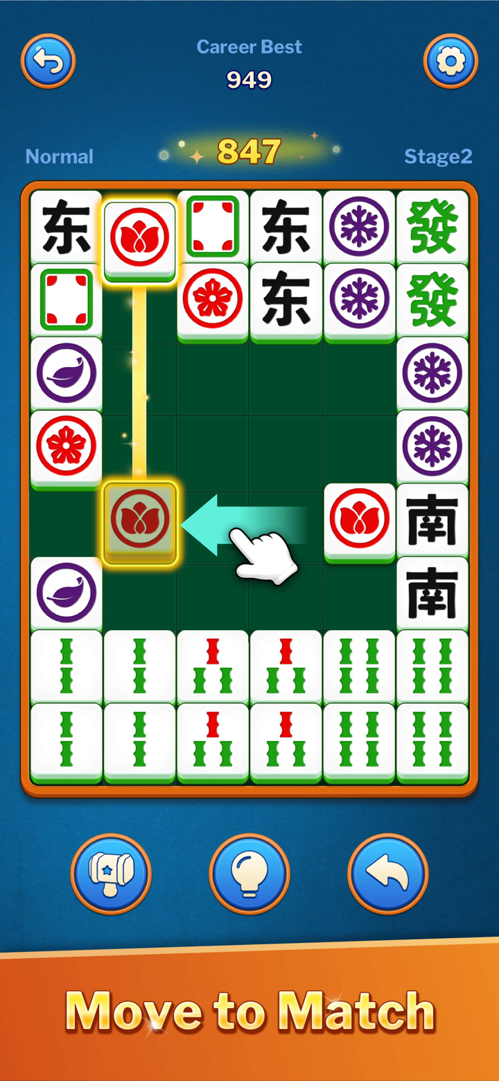 Slide Connect: Mahjong Match screenshot 2