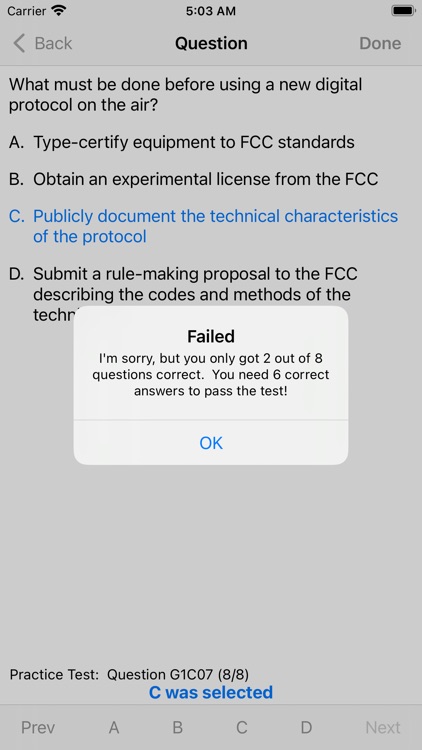 HAM Test Prep Lite:  General screenshot-3