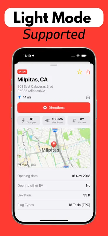 Supercharger for Tesla: Elektr screenshot 6 of 6