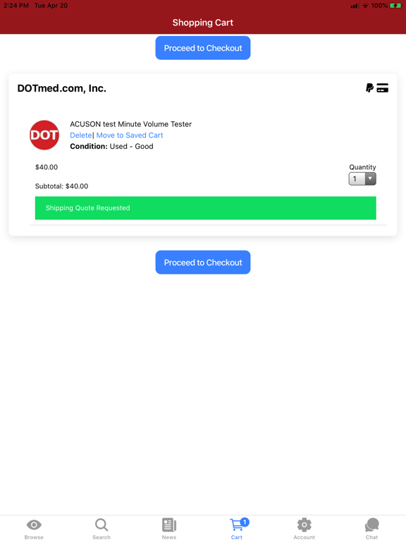 Screenshot #5 pour My DOTmed