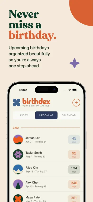 Birthdex screenshot 3