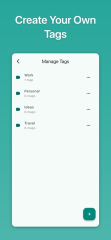 Mind Ace: Mind Map, Brainstorm iPhone screenshot