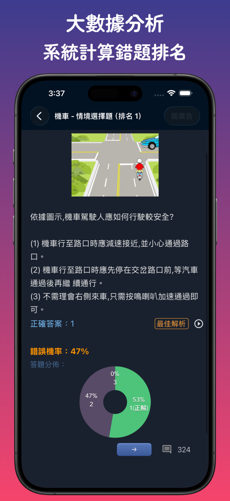考駕照-臺灣駕照考題分析與詳解 screenshot 4