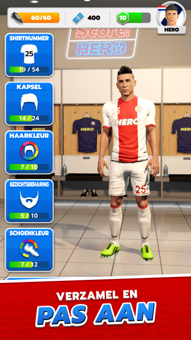 Score! Hero iOS Mod IPA screenshot 1 - iOS game interface