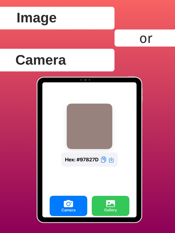 Screenshot #4 pour Sélecteur Couleur: Cam & Image