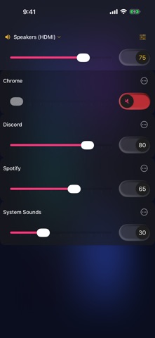 PCVolumeControl screenshot