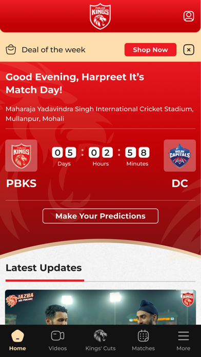 Punjab Kings Screenshot