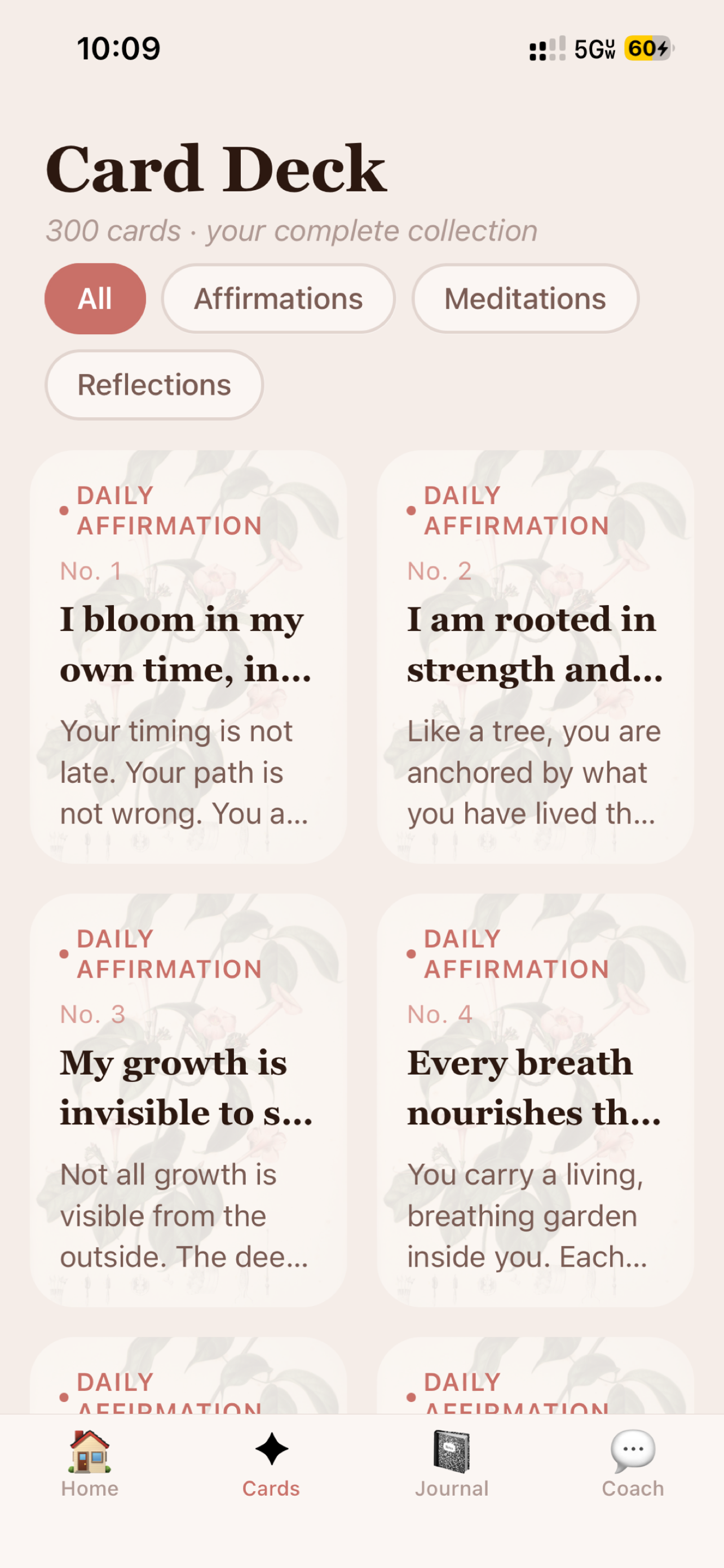 Bloom Affirmation screenshot 3