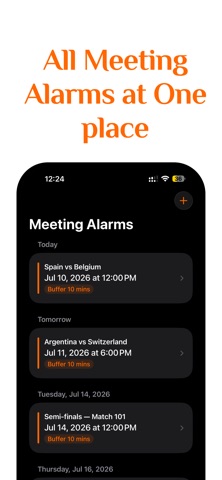 Calerto: Meeting Alarm screenshot