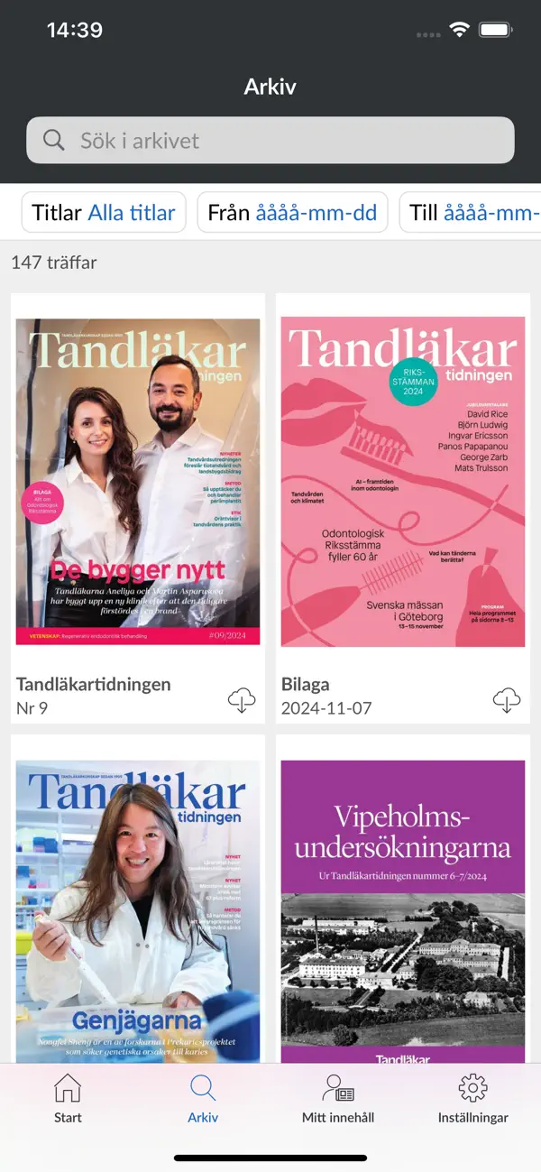 Screenshot #2 pour Tandläkartidningen