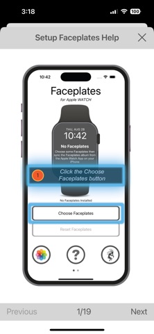 Faceplates screenshot