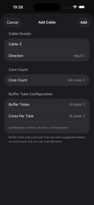 Fiber Closure Manager Screenshot 2 of 10