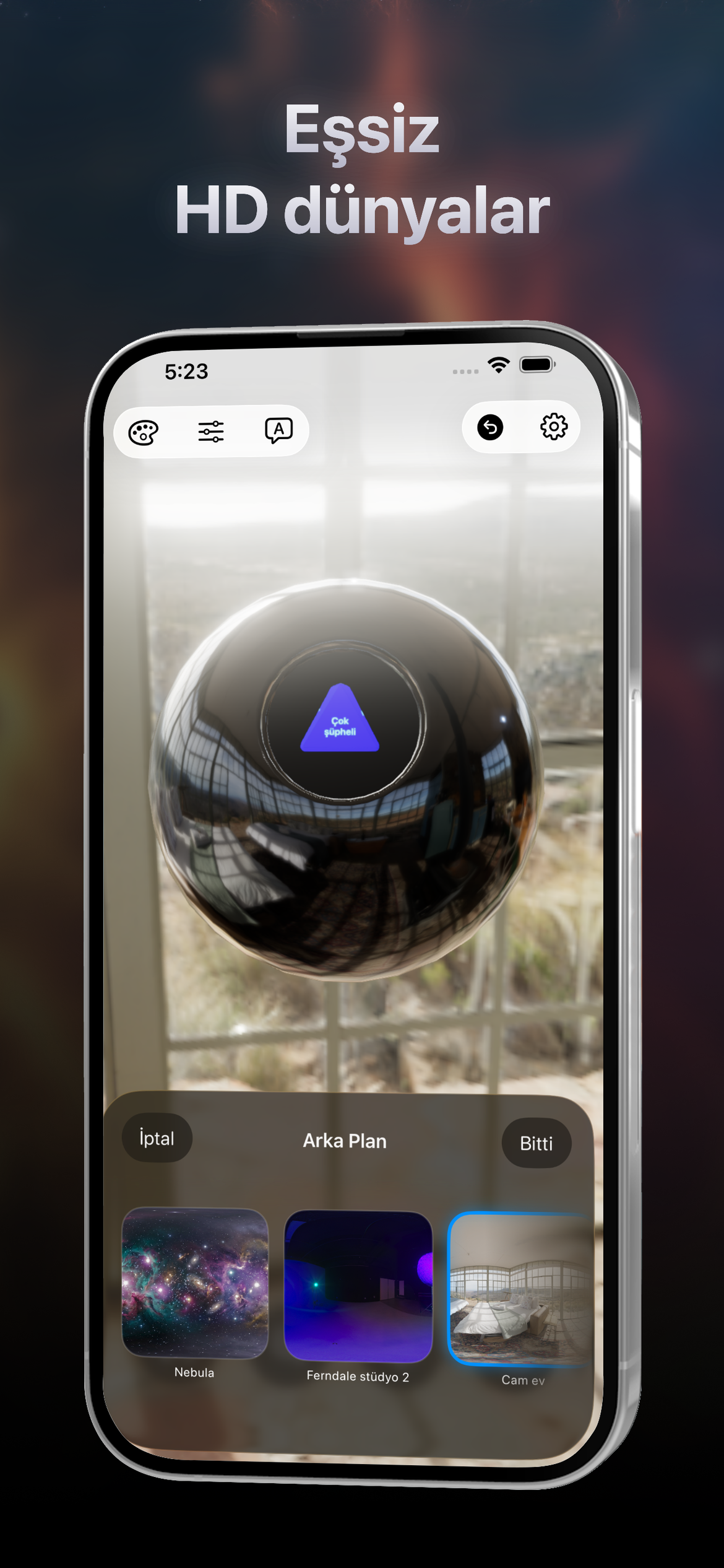 Magic 8 Ball app screenshot 2
