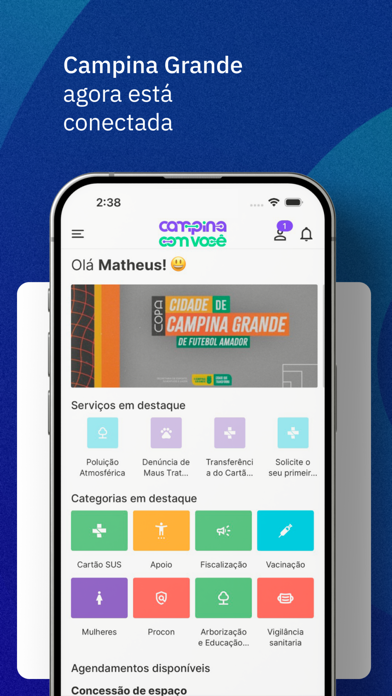 Screenshot #1 pour Campina com você