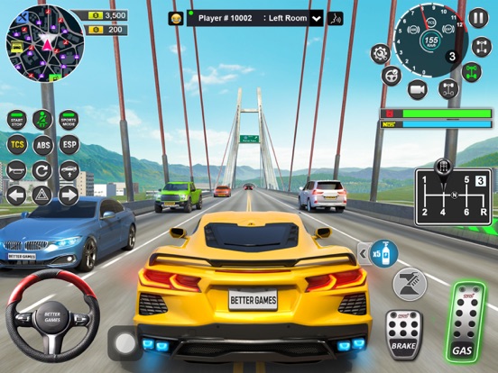 stad auto rijden school SIM 3D iPad app afbeelding 4