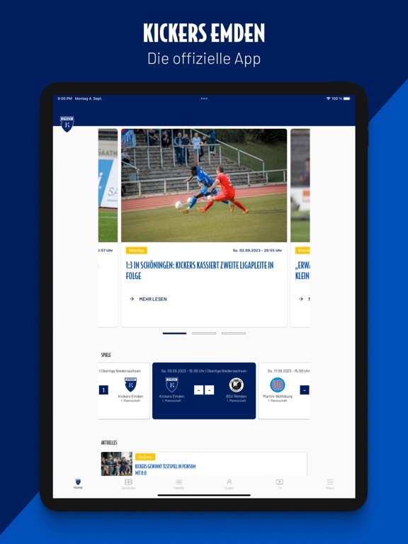 Screenshot #4 pour BSV Kickers Emden