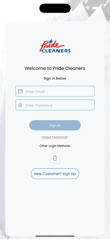 Pride Cleaners iPhone screenshot