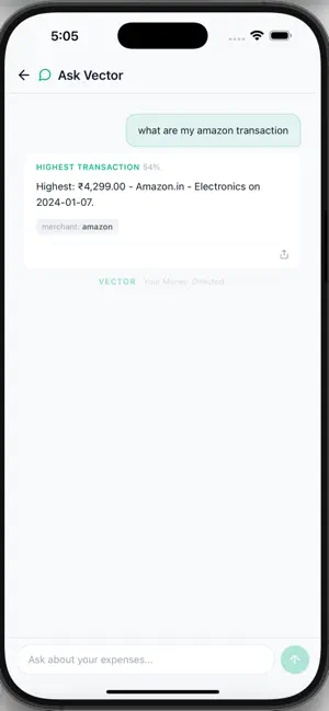 Vector Expense screenshot 1
