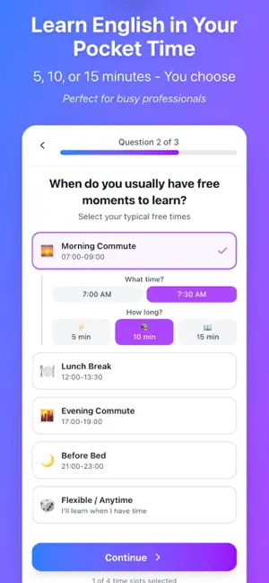 Pocket English Daily screenshot 1