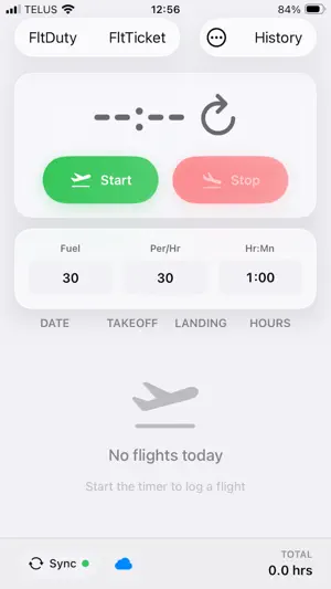 FlyTimer screenshot 1