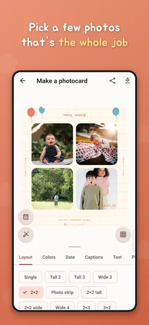 WhenPic: Baby Photo Age screenshot 3