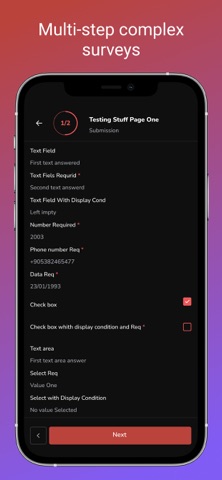 Slick Surveys screenshot