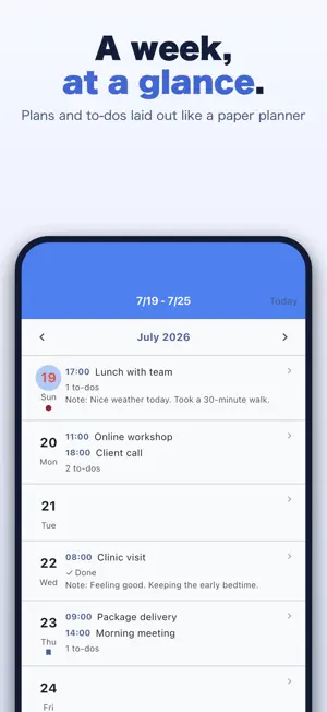 PaperPlanner - Planner & To-Do screenshot 2