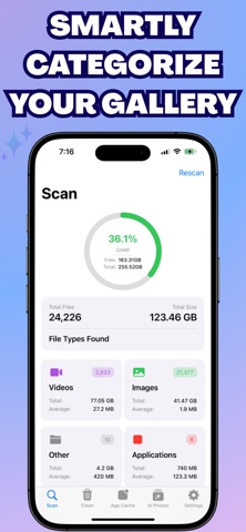 Swift Clear: Cache Cleaner screenshot