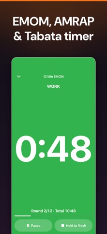 WOD Tracker: Timer & PR Log Screenshot 1 of 6